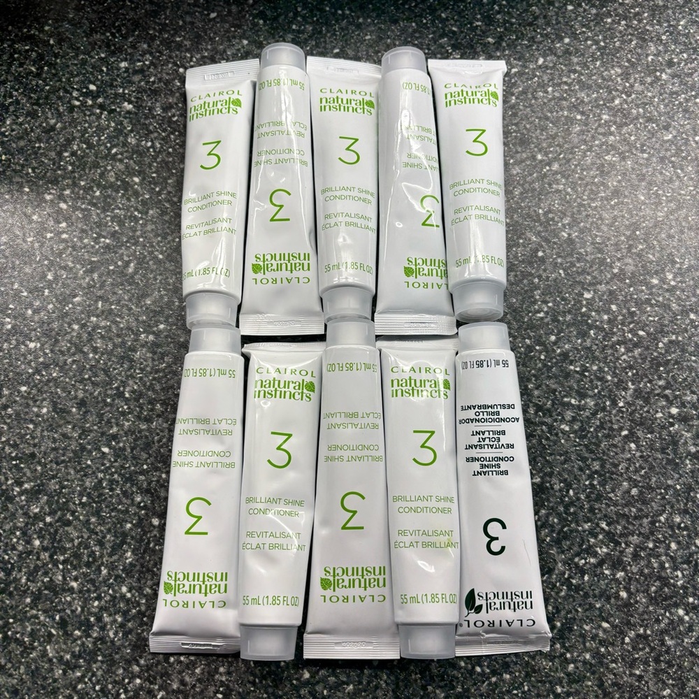 COPY - COPY - Clairol Natural Instincts Brilliant Shine Conditioner - Lot of 10